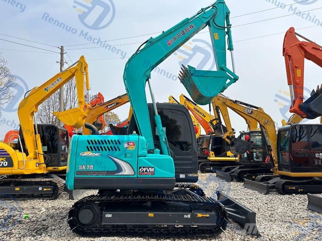 Kobelco SK75 대형 굴삭기 29톤 이상