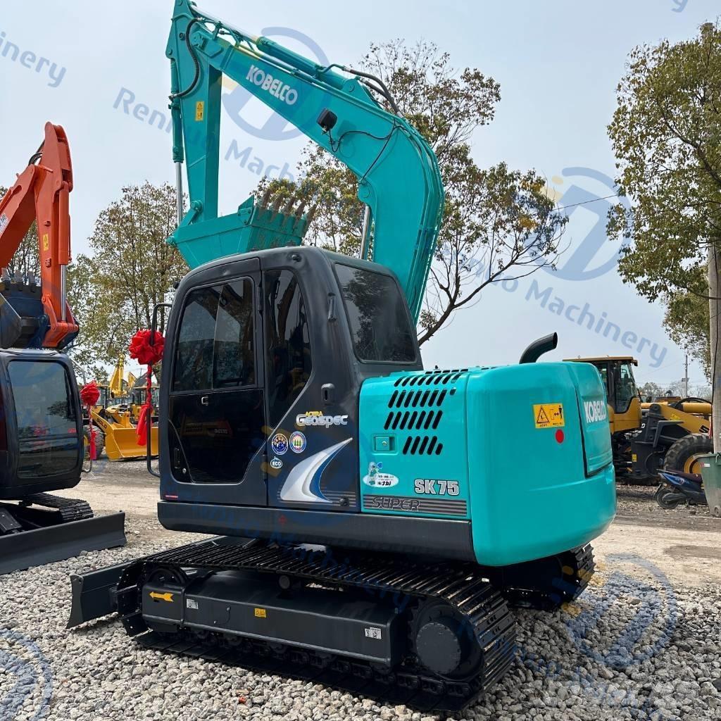 Kobelco SK75 대형 굴삭기 29톤 이상