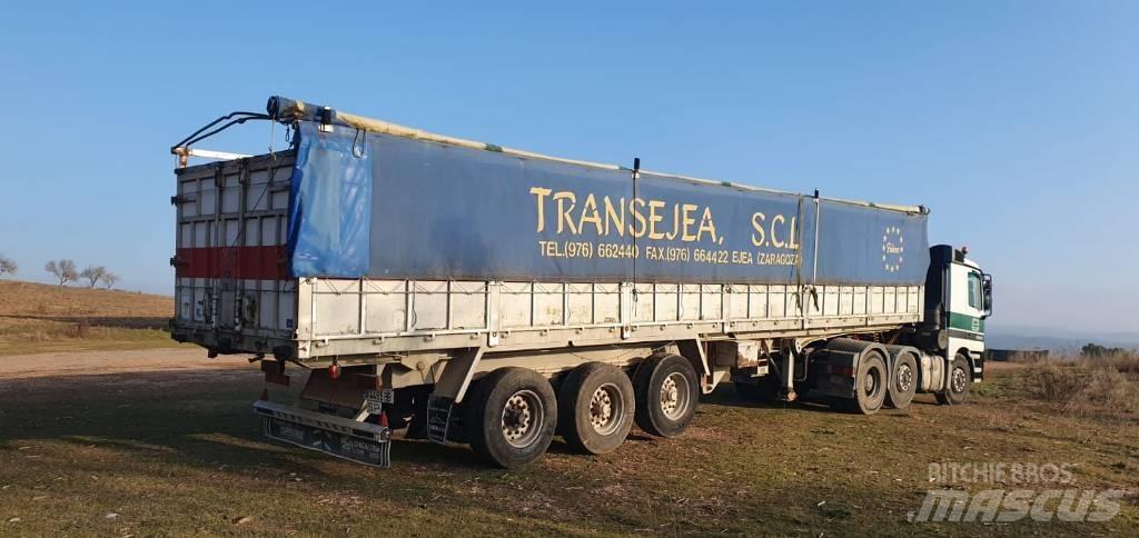Lecitrailer D1317 커튼사이더 세미 트레일러