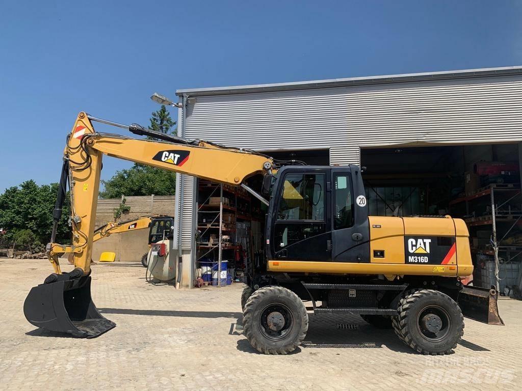 CAT M 316 D  휠 굴삭기