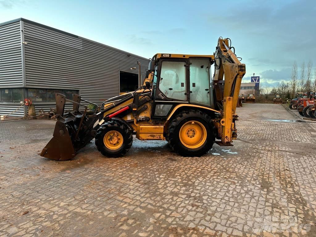 CAT 428D 백호로더