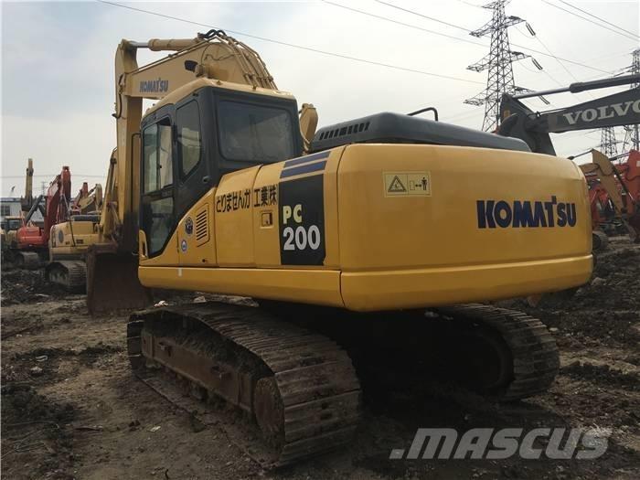 Komatsu PC 200-7 대형 굴삭기 29톤 이상