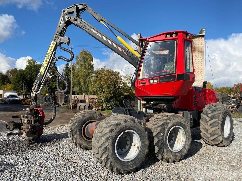 Komatsu 911.5 원목 하베스터