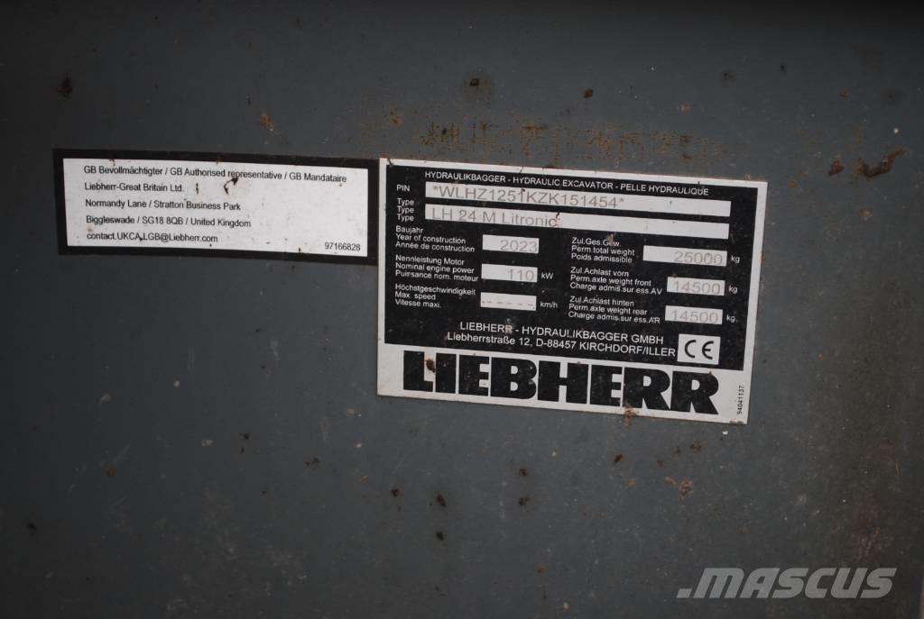 Liebherr LH 24 M 폐기물/산업 처리기