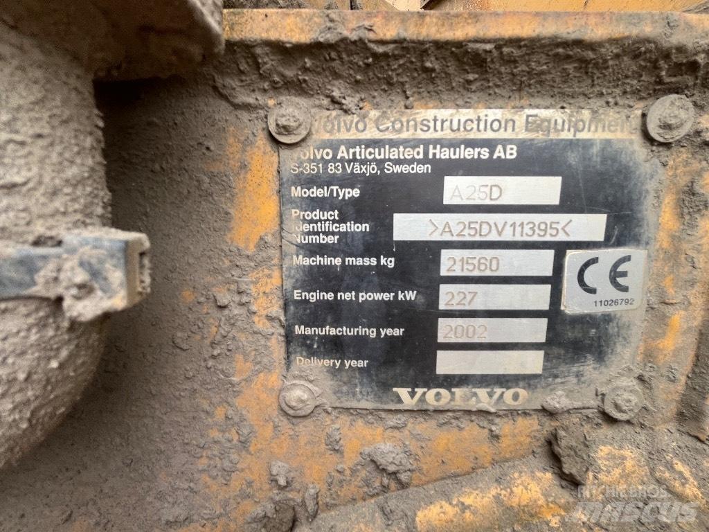 Volvo A 25 D 연결식 홀러