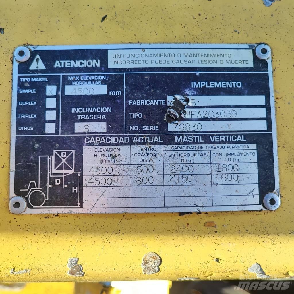 CAT DP 25 디젤 지게차