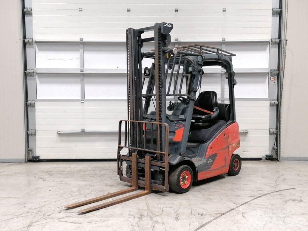 Linde H16D-01 디젤 지게차