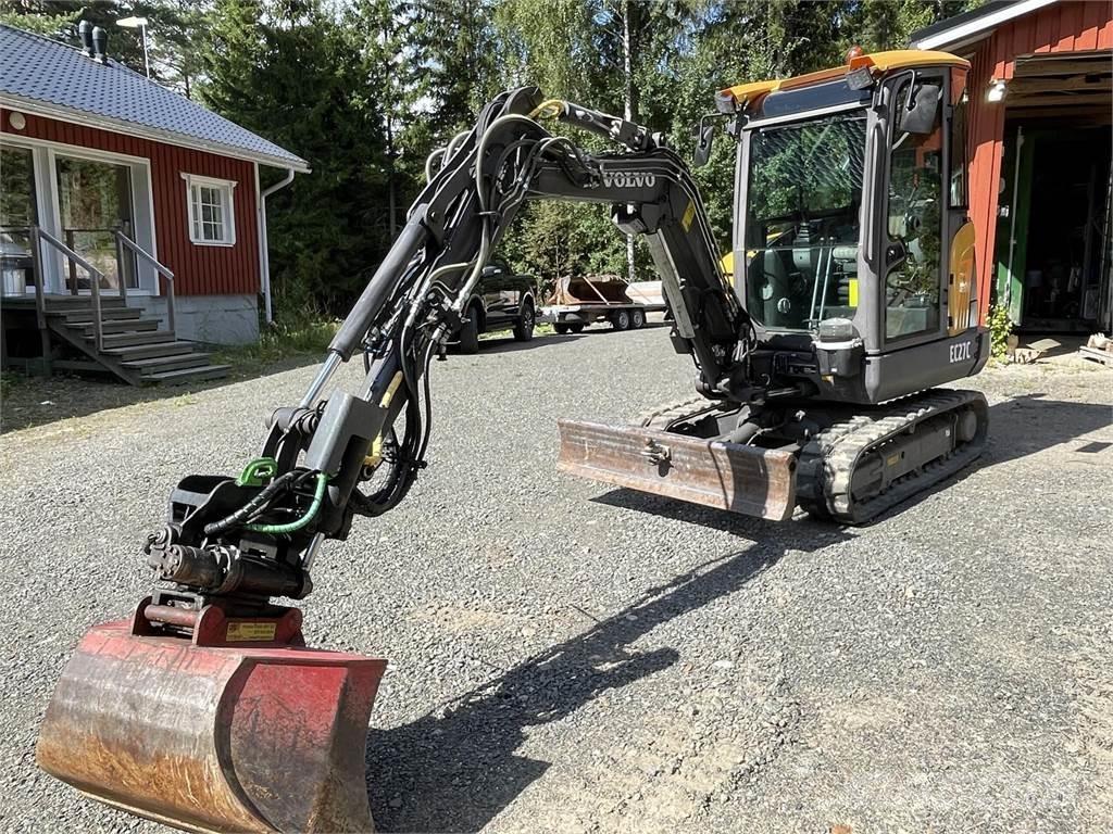 Volvo EC27C 소형 굴삭기 7톤 미만