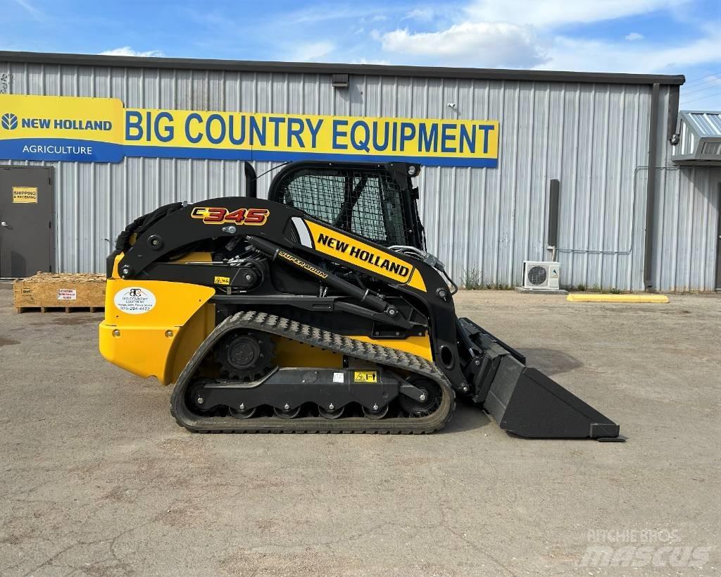 New Holland C345  스키드로더