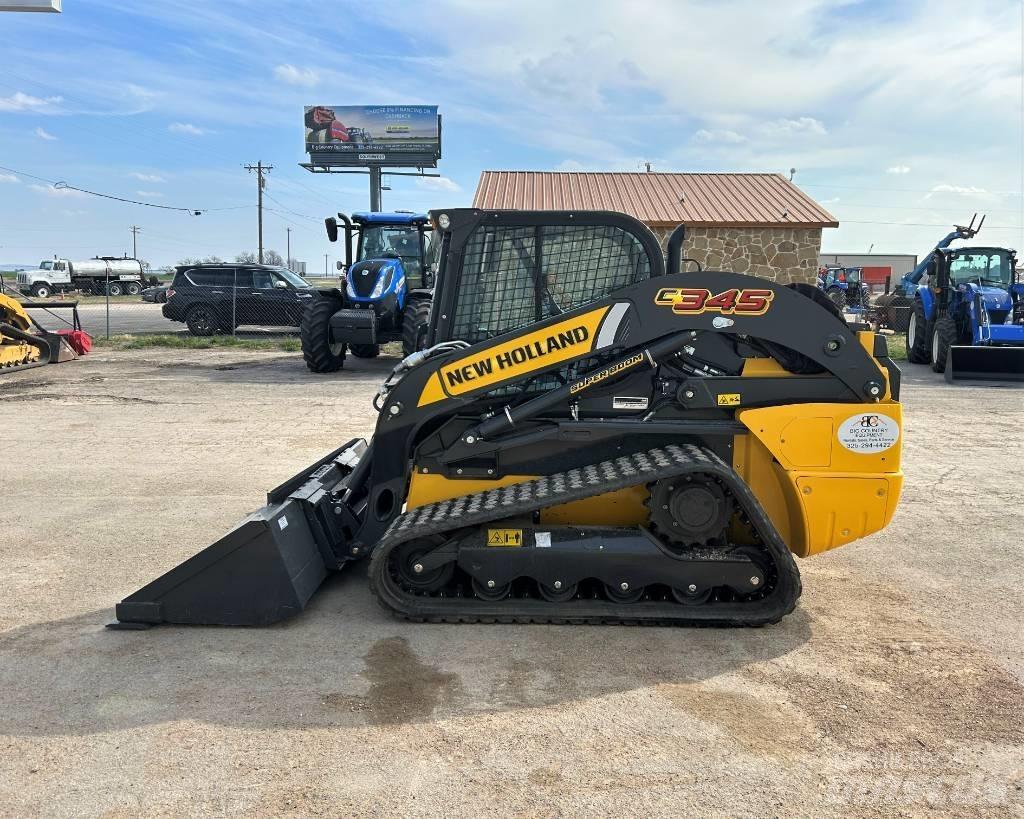 New Holland C345  스키드로더