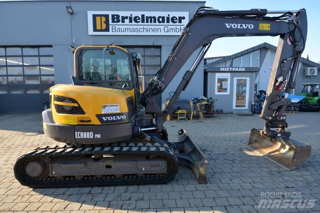 Volvo ECR 88 D Pro 중형굴삭기 7톤-28톤