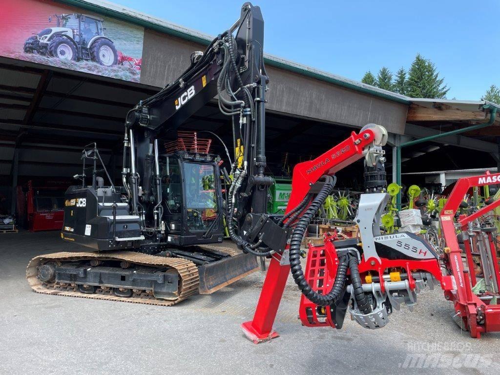 JCB 150X 원목 하베스터