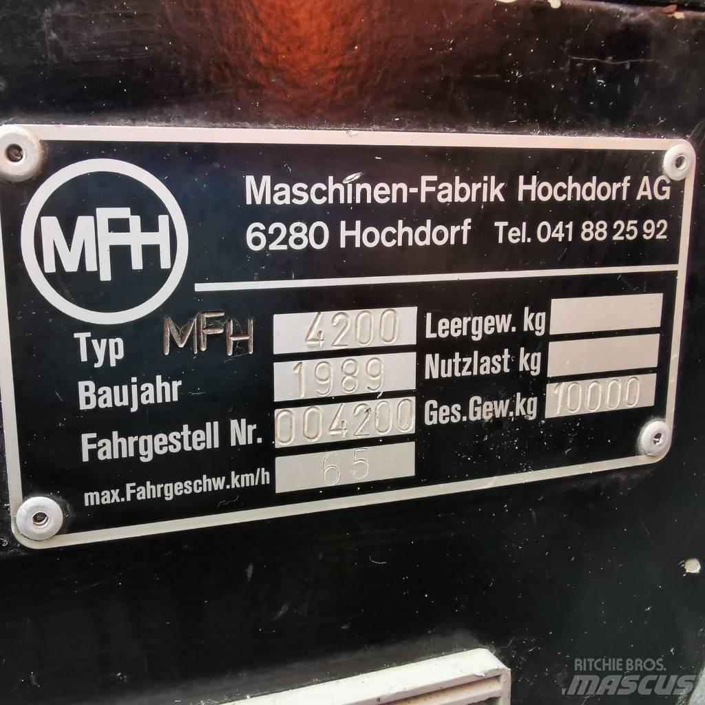 Mfh 4200 도로 청소차