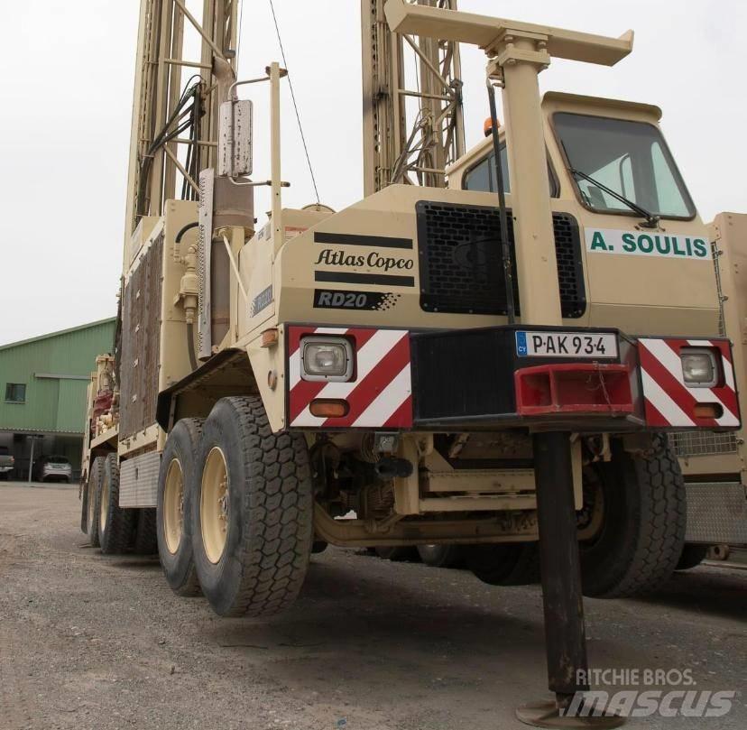 Atlas Copco RD 20 II 이동식 드릴 리그 트럭