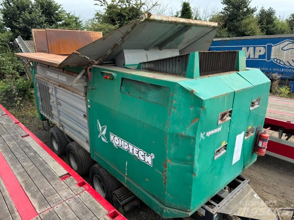 Komptech Crambo 6000 폐기물 분쇄기