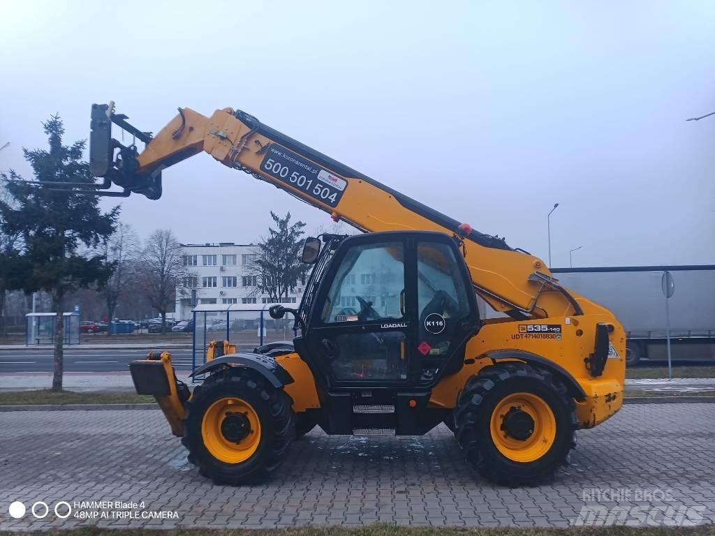 JCB 535-140 Hiviz 텔러 핸들러