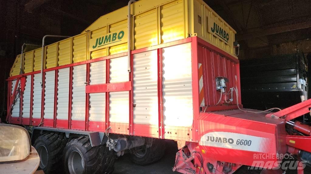 Pöttinger Jumbo 6600 자동 적재 트레일러