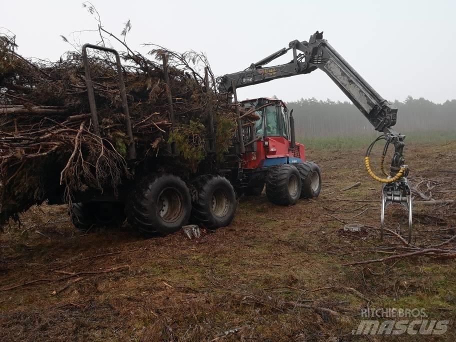 Valmet 860.1 원목 포워더
