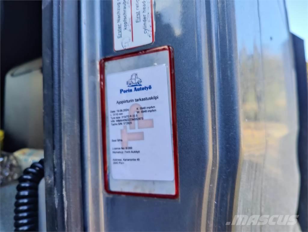 MAN TG-A 18.363 플랫베드/드롭사이드 트럭