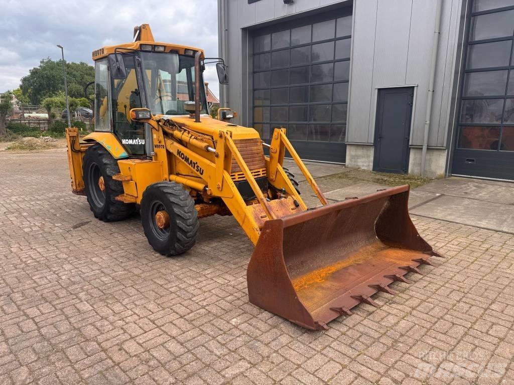 Komatsu WB 97 R-5EO 백호로더