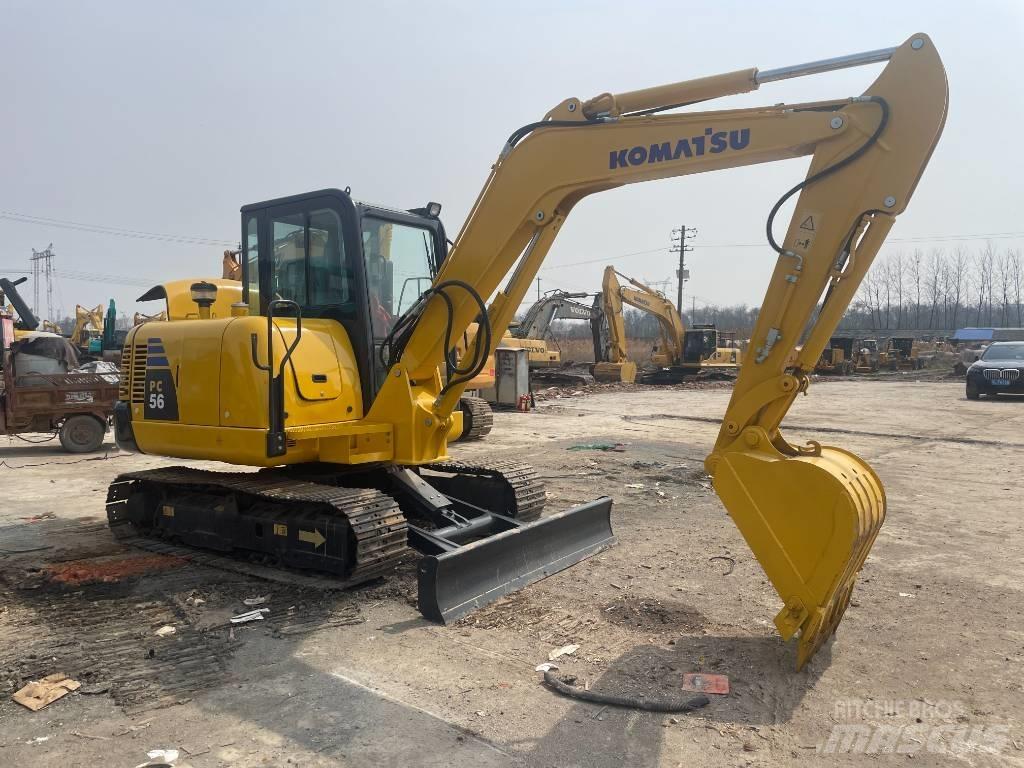 Komatsu PC56 소형 굴삭기 7톤 미만
