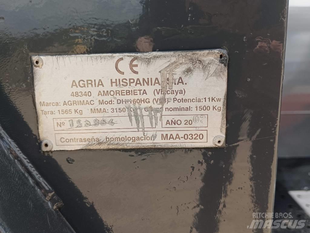 Agria DH 15 hg 4x4 건설현장 덤프트럭
