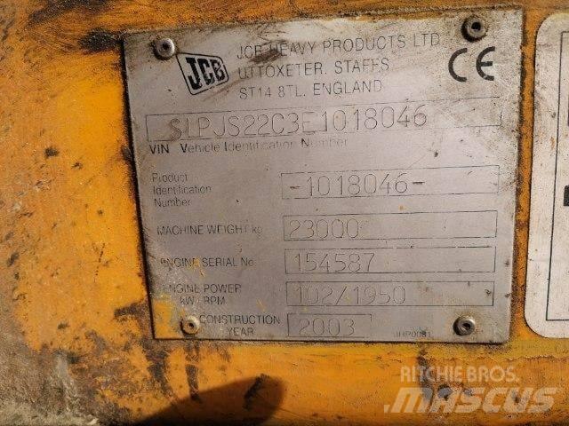 JCB JS 220 LS 대형 굴삭기 29톤 이상