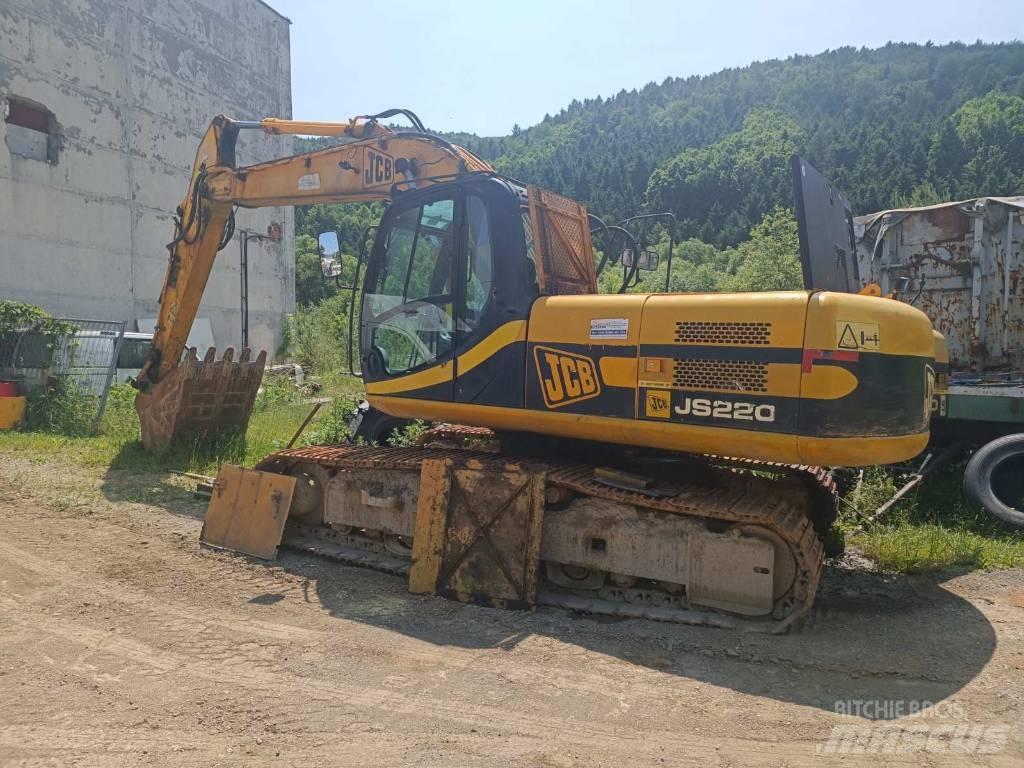 JCB JS 220 LS 대형 굴삭기 29톤 이상