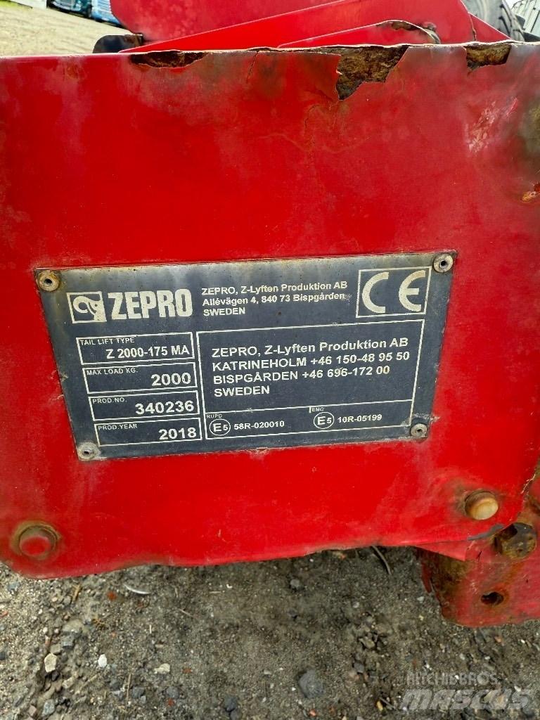  Zepro Bakgavellyft 플랫폼