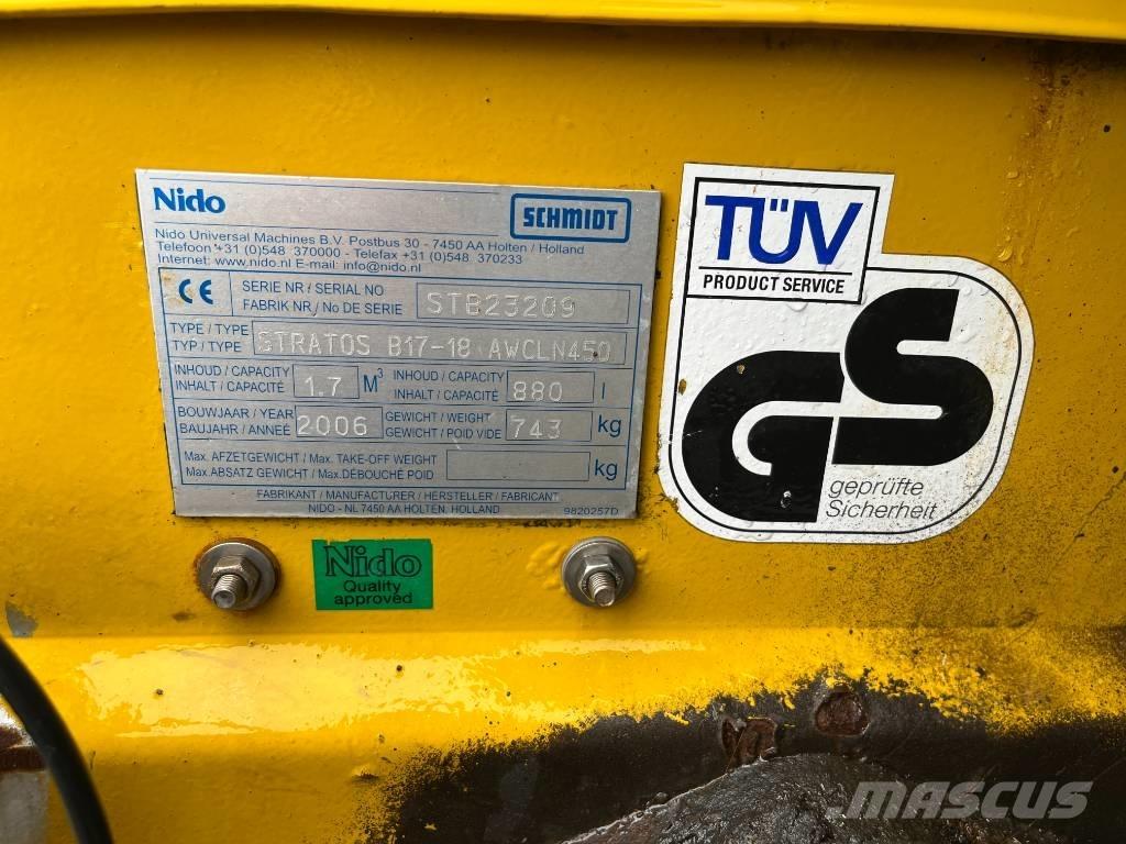 Nido Stratos 모래(염화칼슘) 살포기