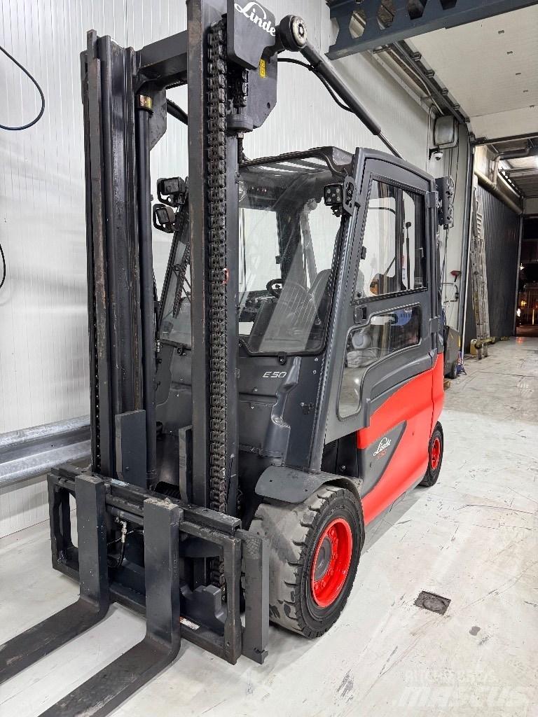 Linde E 50 전동 지게차