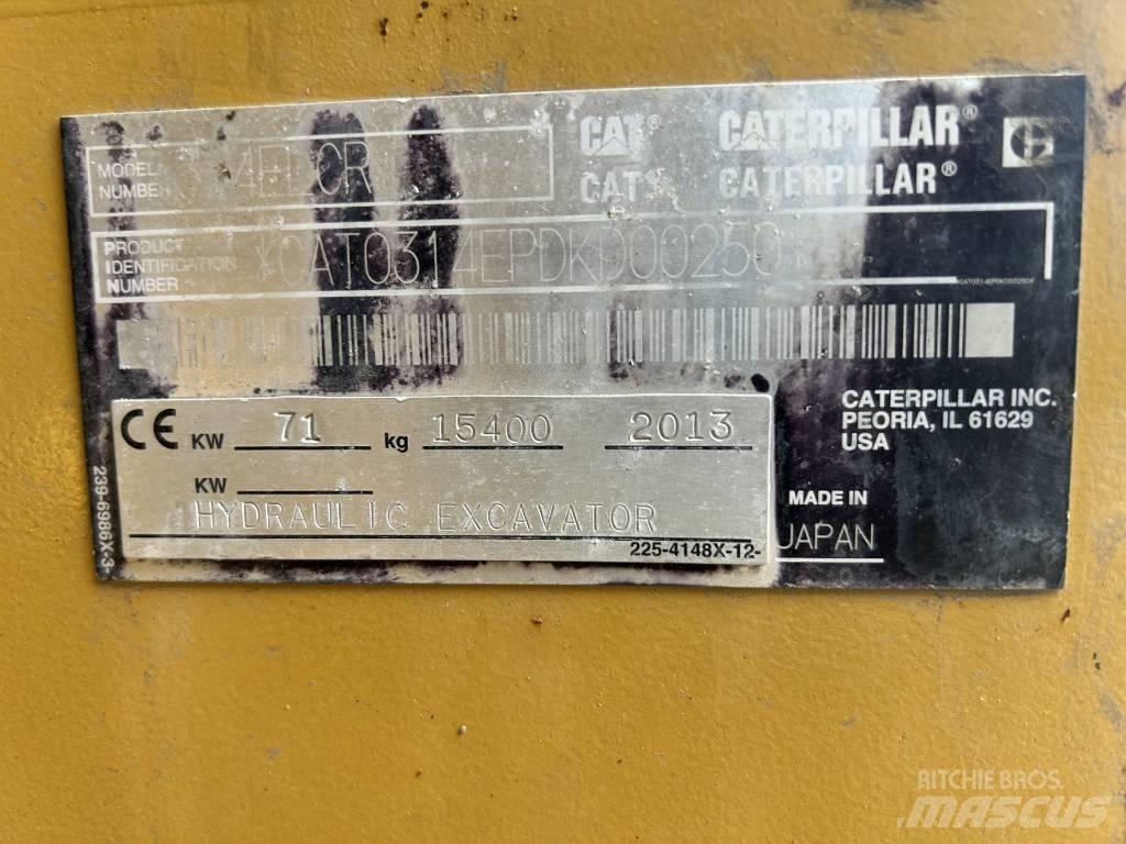 CAT 314 E LCR 대형 굴삭기 29톤 이상