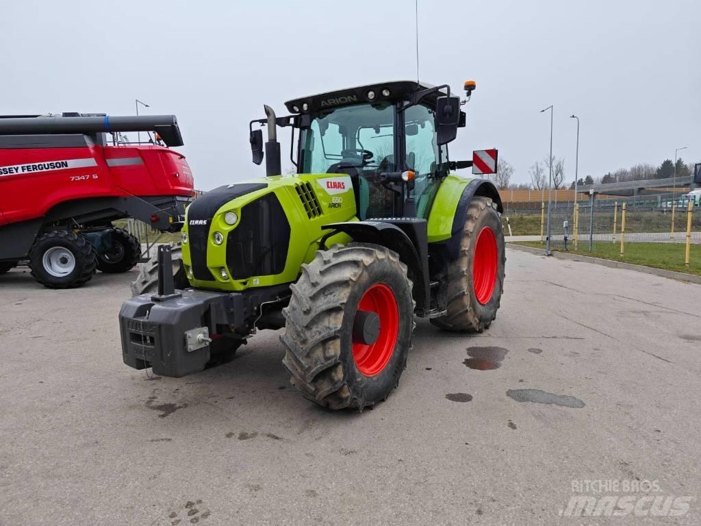 CLAAS Arion 650 트랙터