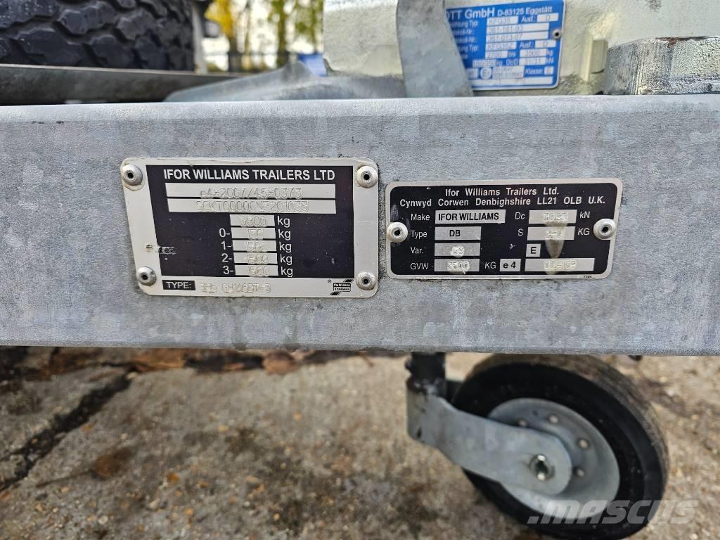 Ifor Williams GH 146 라이트 트레일러