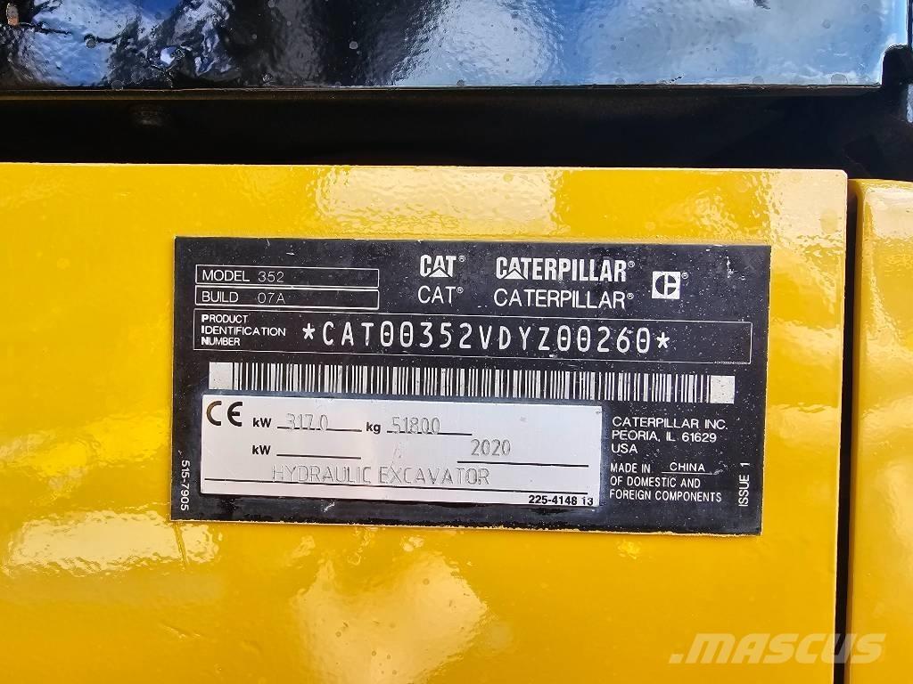 CAT 352 대형 굴삭기 29톤 이상
