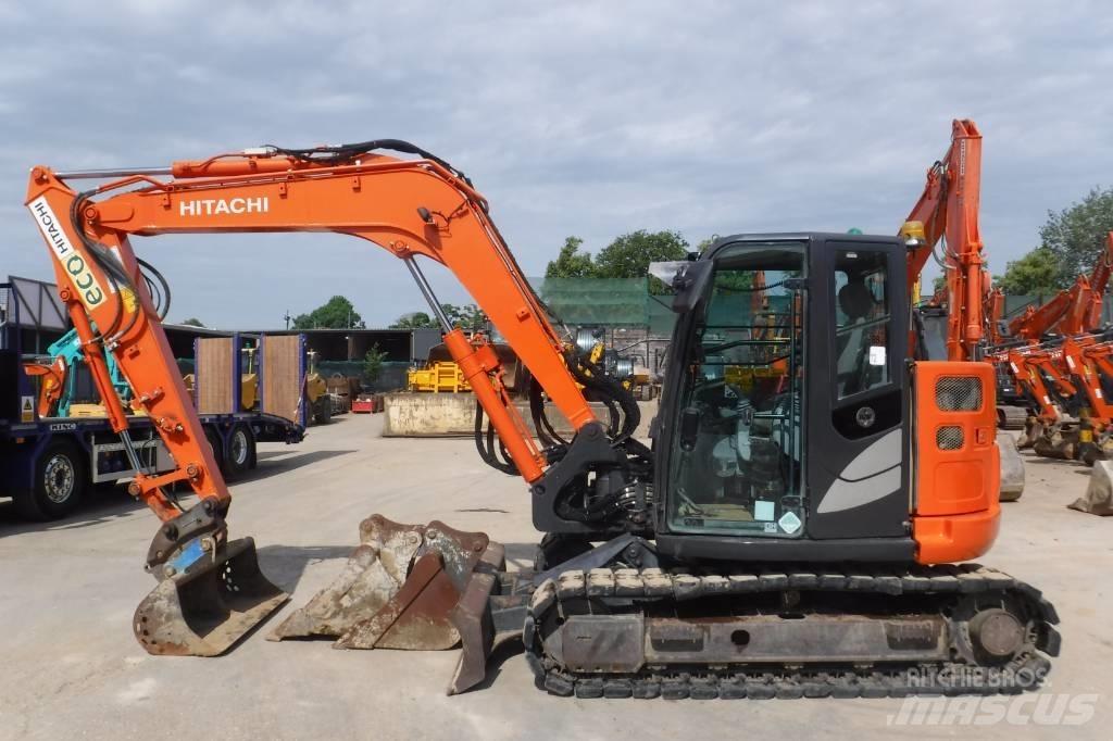 Hitachi ZX 85 US B-6 중형굴삭기 7톤-28톤