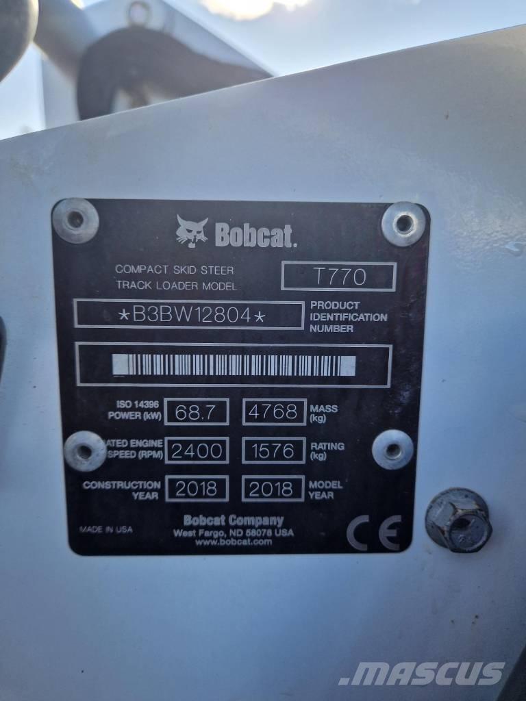 Bobcat T 770 궤도식 로우더