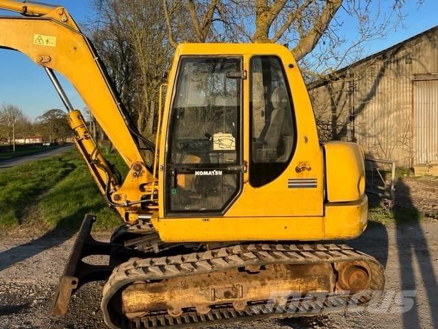 Komatsu PC 75 중형굴삭기 7톤-28톤