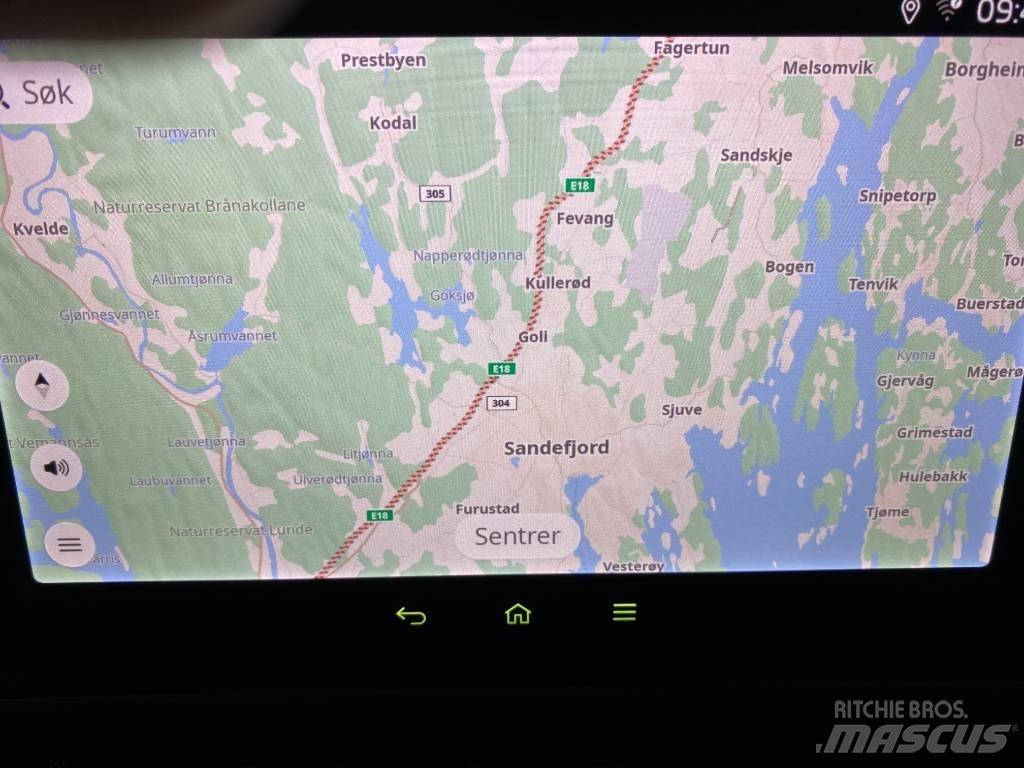 Volvo FH540 Tridem 훅 리프트 트럭