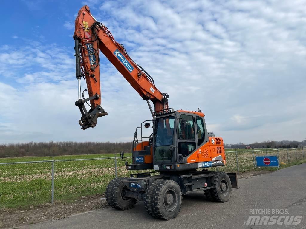 Doosan DX165W-5  휠 굴삭기