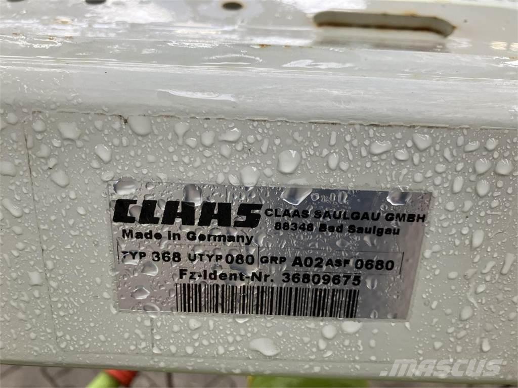 CLAAS Volto 64 갈퀴 및 테더