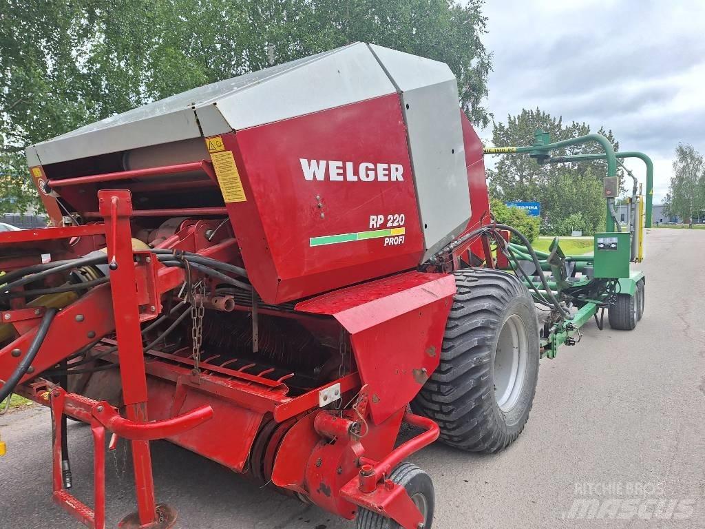 Welger 220 Profi 원형 곤포기