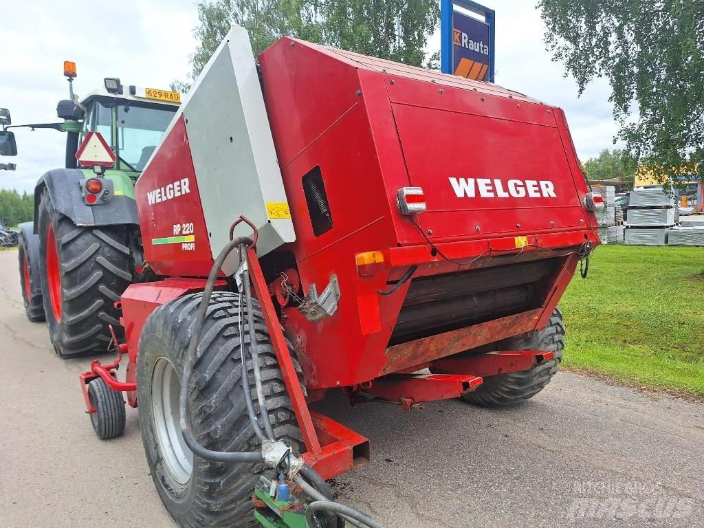 Welger 220 Profi 원형 곤포기