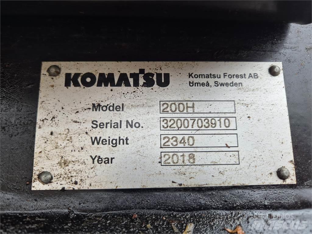 Komatsu 901 XC 원목 하베스터