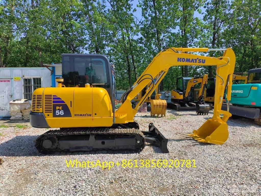 Komatsu PC 56-7 소형 굴삭기 7톤 미만