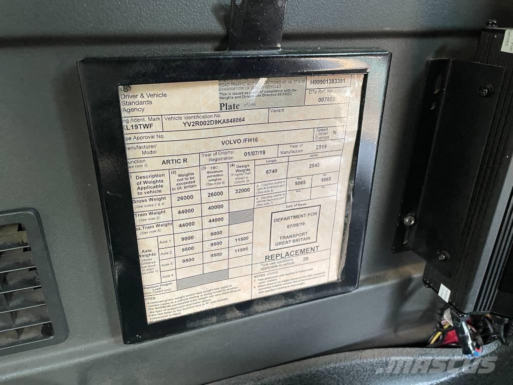 Volvo FH 16 650 트랙터 유닛