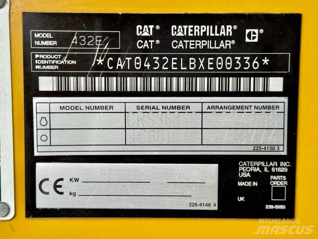 CAT 432 E 백호로더