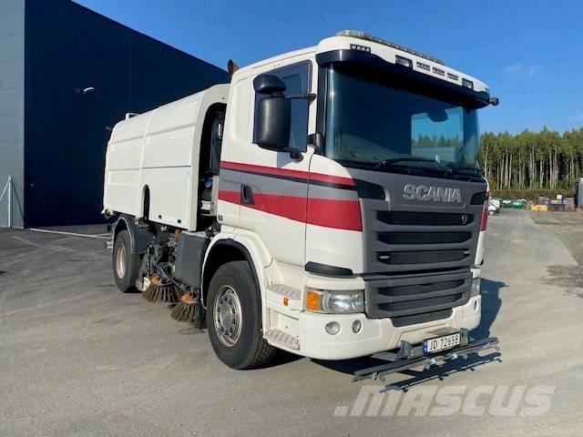 Scania G 410 청소 트럭