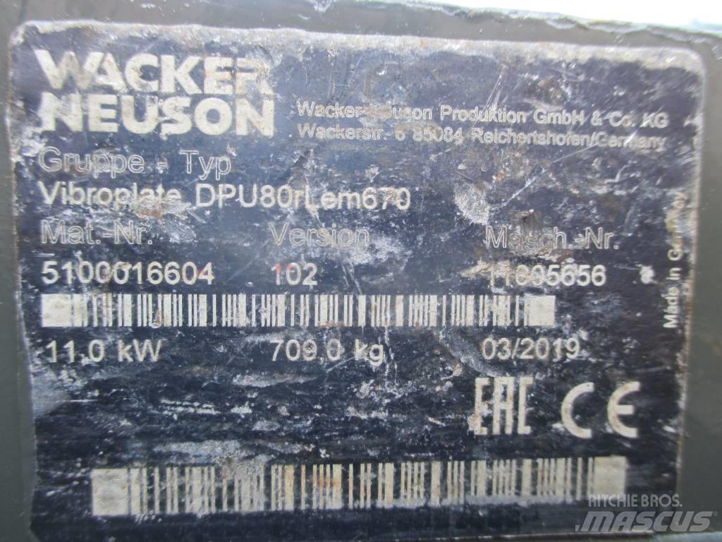 Wacker Neuson DPU 80 진동롤러