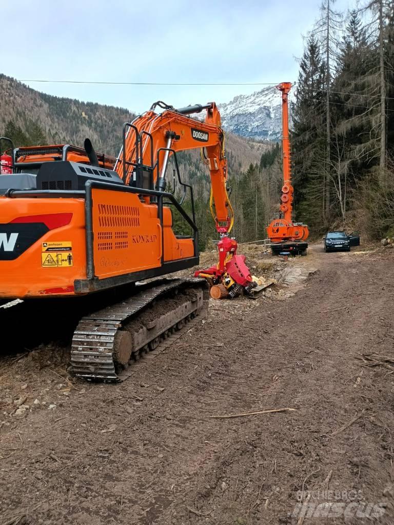 Doosan DX 210 원목 채집운반기
